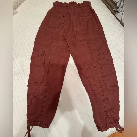 Ganni Brown Cargo Pants - Picture 11 of 11